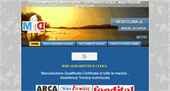 Desktop Screenshot of midiclima.it